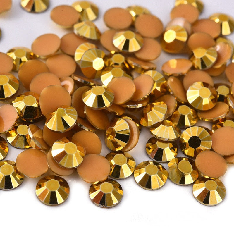 Metal Flat Bottom Rhinestones - Wholesale bag 600g (free shipping)