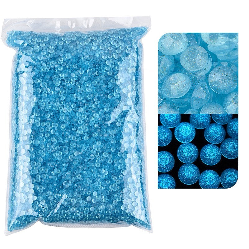 Transparent Galaxy Resin rhinestone in Jar 60g (free shipping)