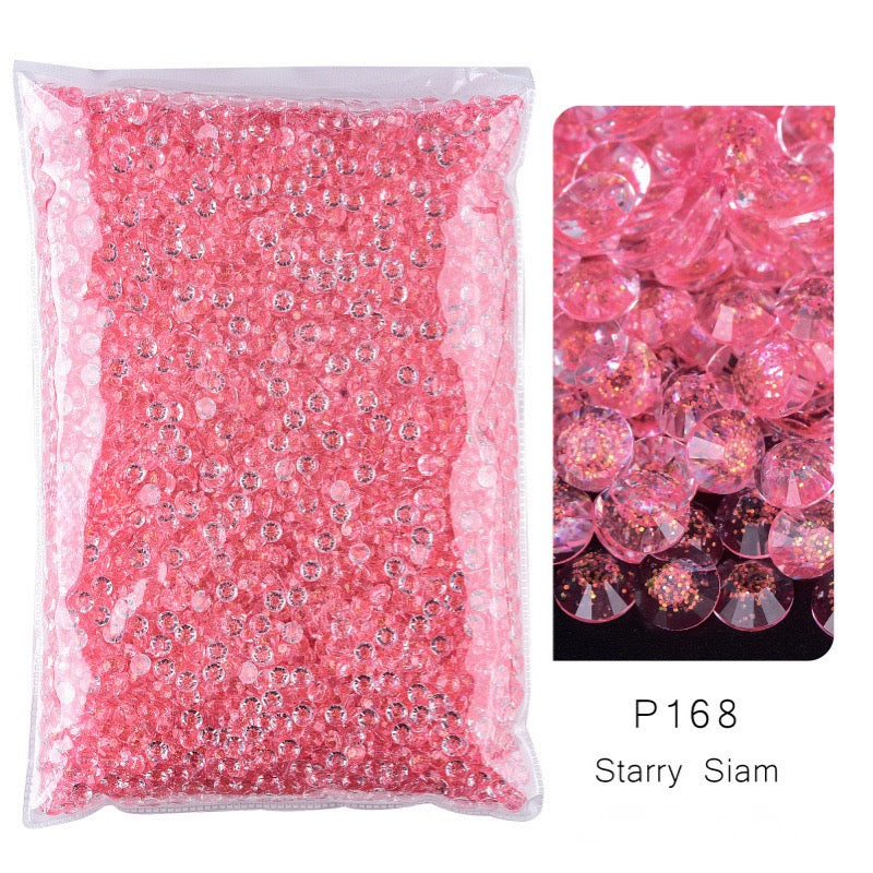 Transparent Galaxy Resin rhinestone in Jar 60g (free shipping)