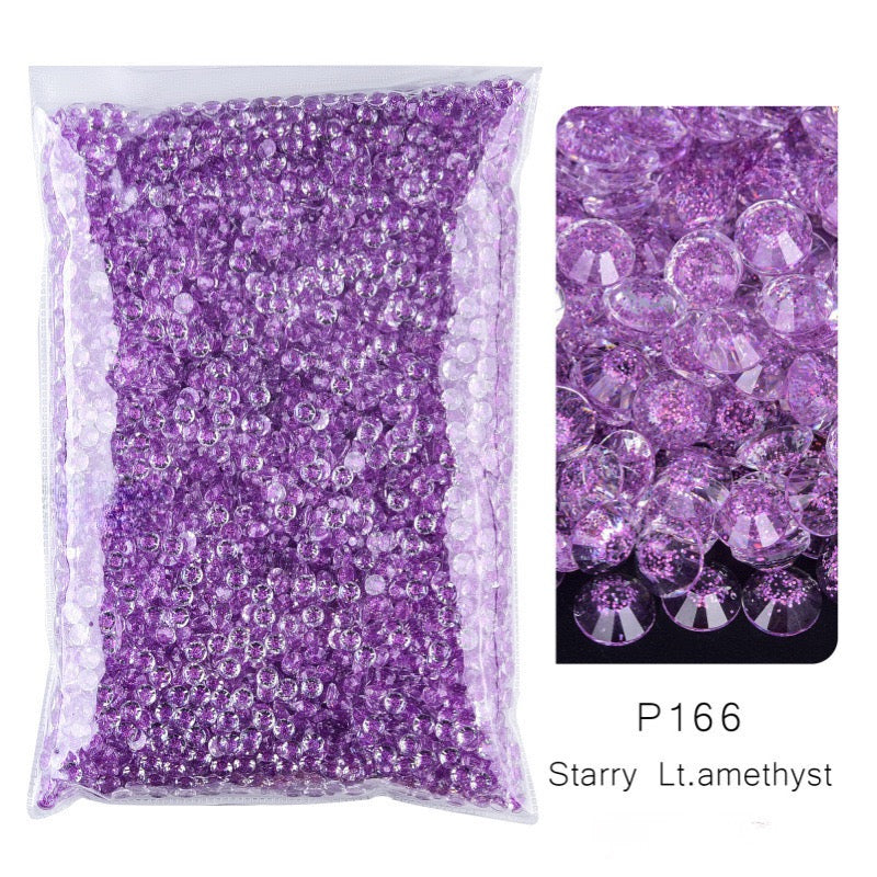 Transparent Galaxy Resin rhinestone in Jar 60g (free shipping)