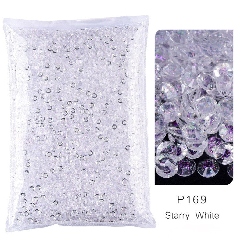 Transparent Galaxy Resin rhinestone in Jar 60g (free shipping)