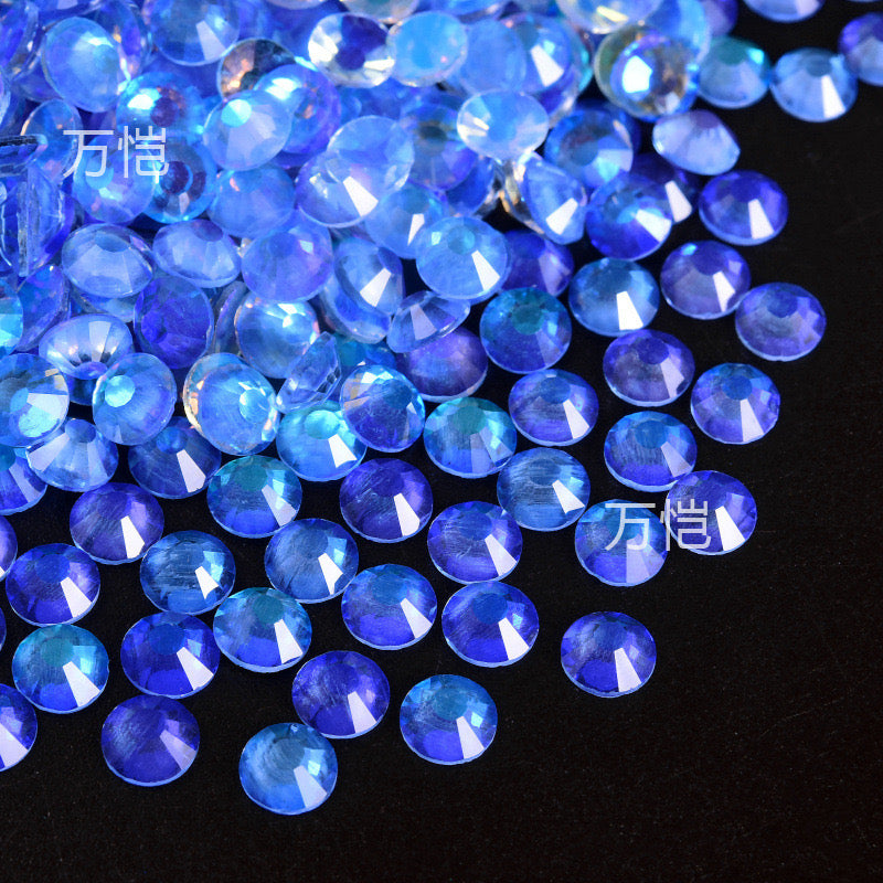 Blue Series Glass Flat Bottom Drill