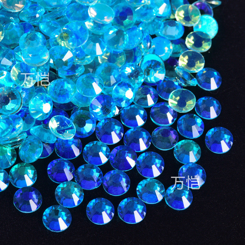 Blue Series Glass Flat Bottom Drill