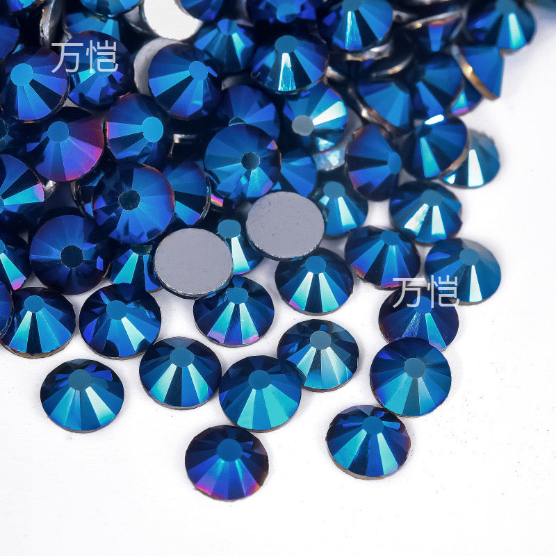 Blue Series Glass Flat Bottom Drill
