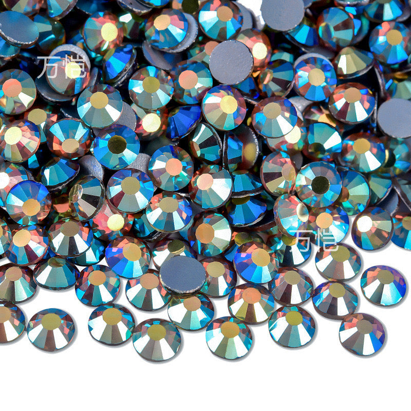 Blue Series Glass Flat Bottom Drill
