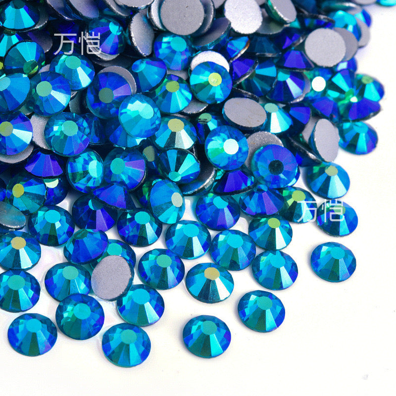 Blue Series Glass Flat Bottom Drill