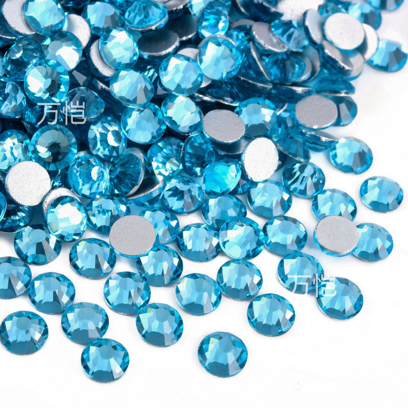 Blue Series Glass Flat Bottom Drill