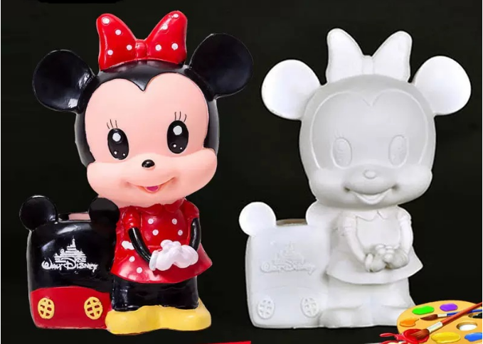 Mickey Money Bank ( White )