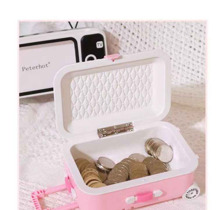 Suitcase Money Bank