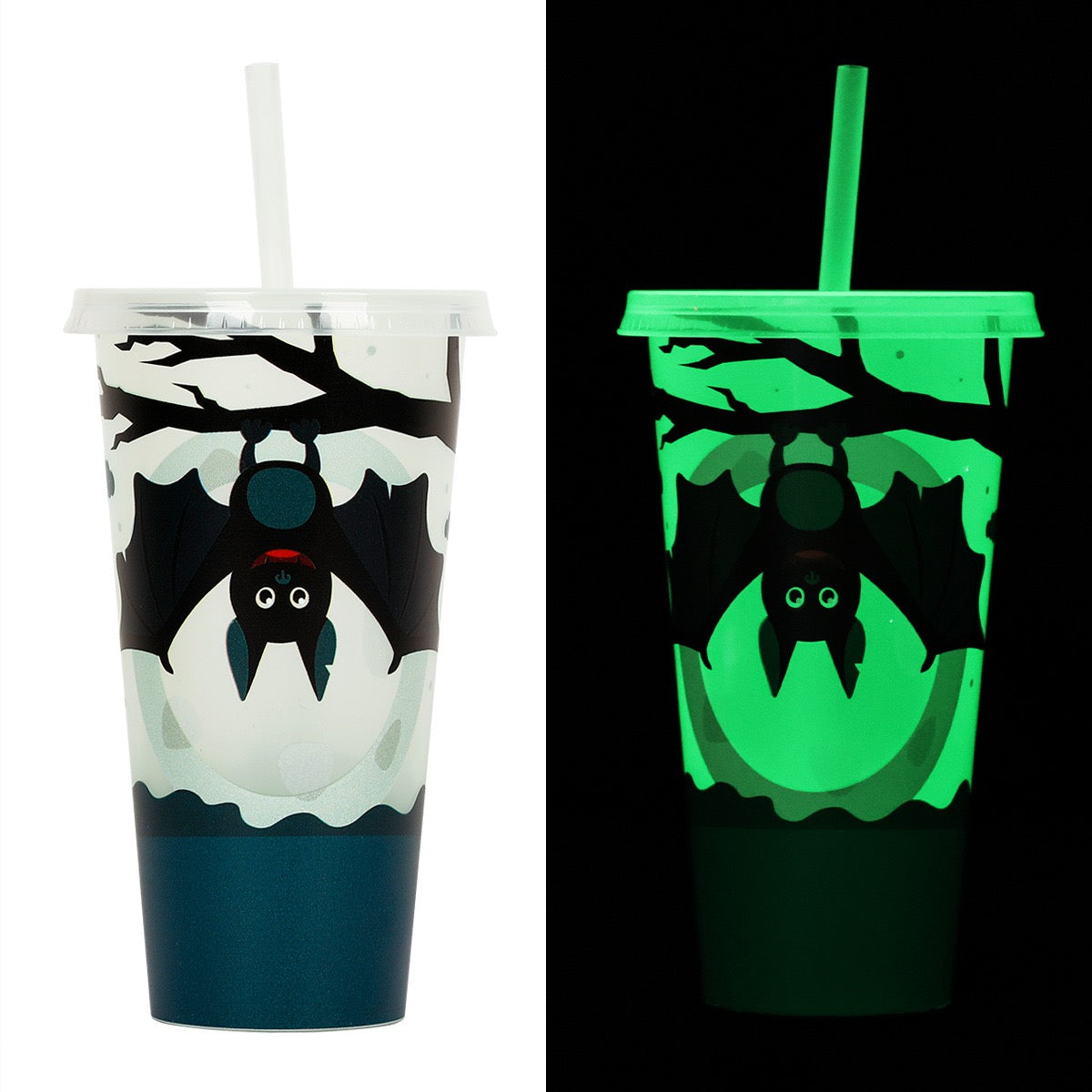 720ml plastic Glow-in-the-dark Cup