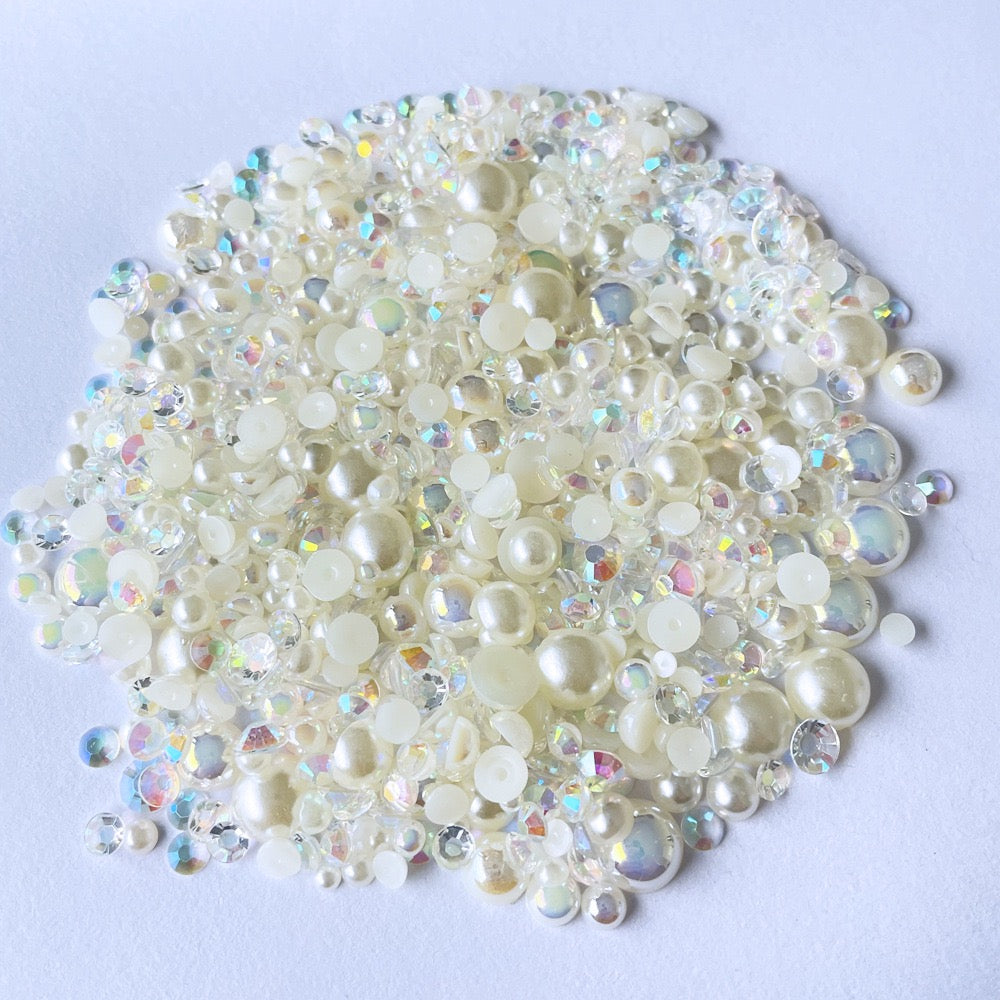 Mixed size pearl -30g
