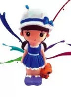 Angel Princess Money Bank (White)