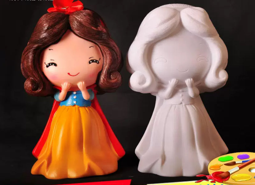 Angel Princess Money Bank (White)