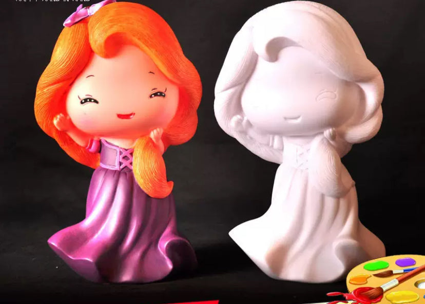 Angel Princess Money Bank (White)