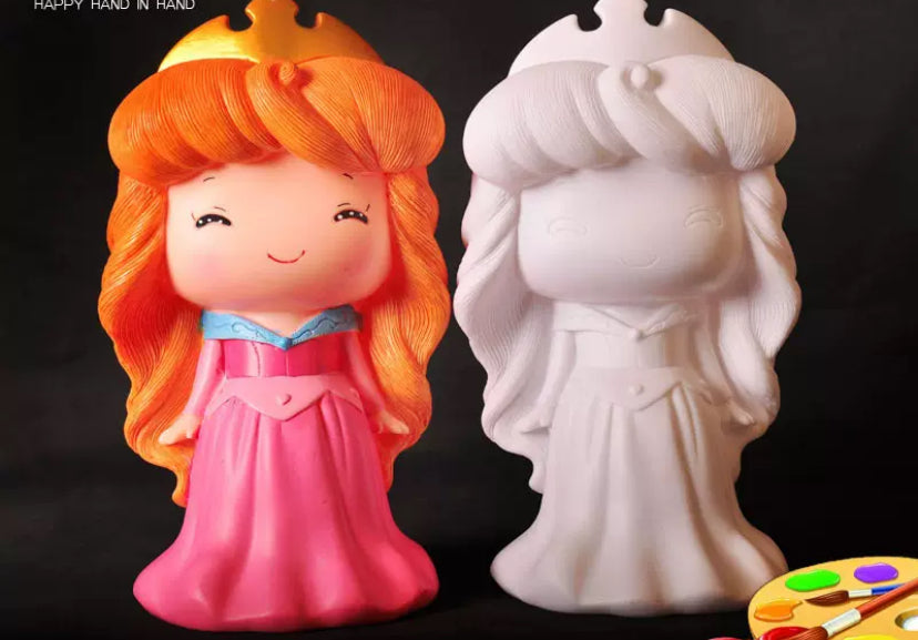 Angel Princess Money Bank (White)