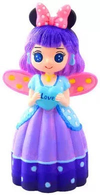Angel Princess Money Bank (White)
