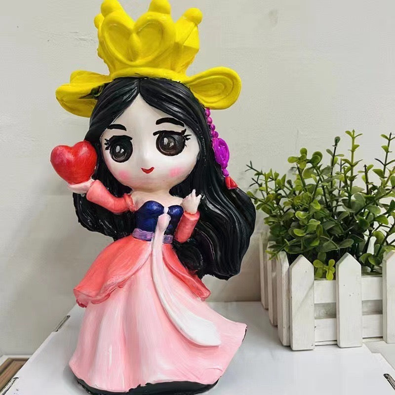 Angel Princess Money Bank (White)