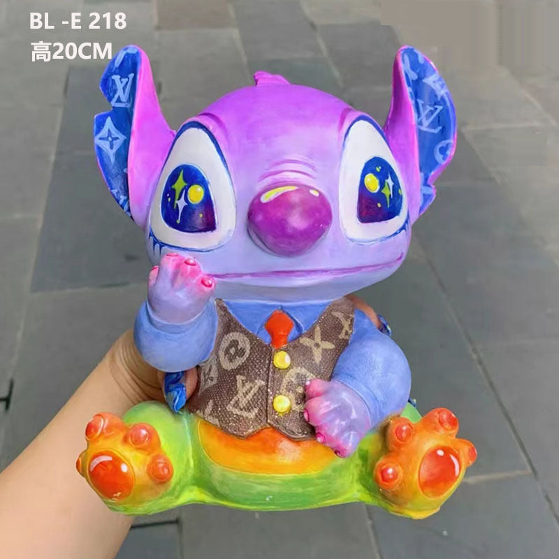 Stitch Money Bank( White )