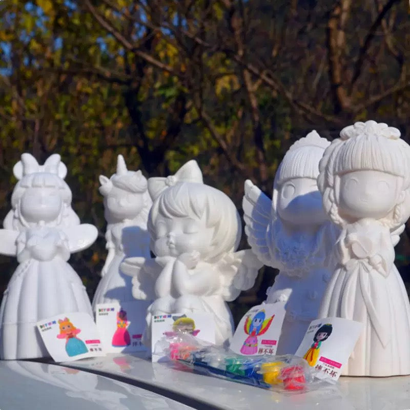 Angel Princess Money Bank (White)