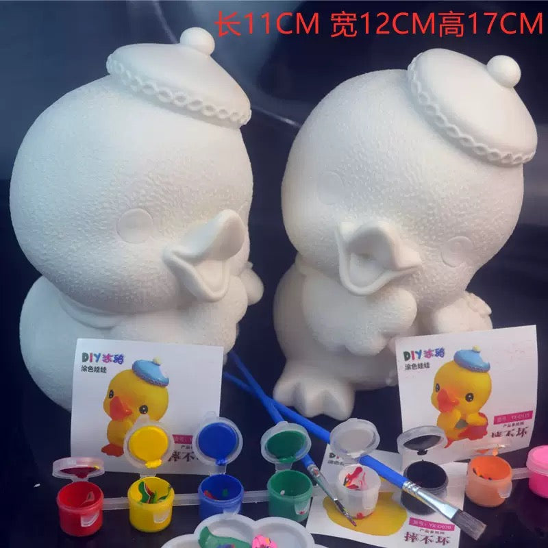 Duck Money Bank (White)