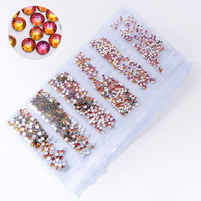 New Arrivals - Six small packs glass rhinestones
