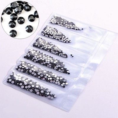 New Arrivals - Six small packs glass rhinestones