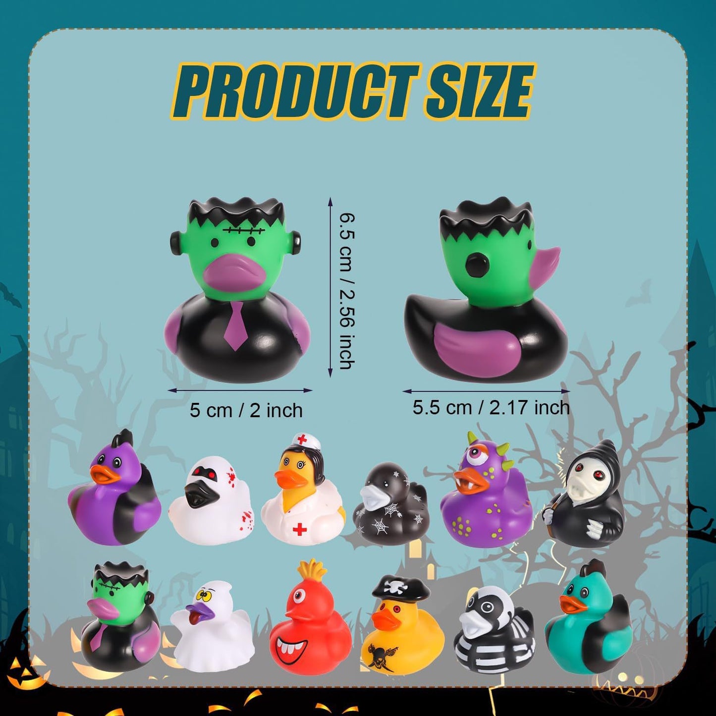 Halloween Duck Set -24 pieces