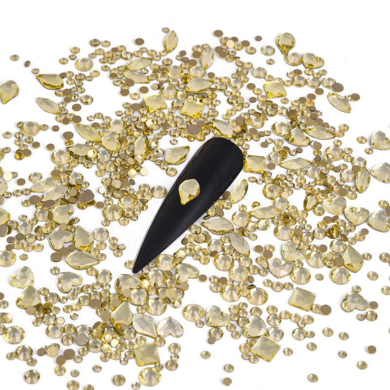 New Arrivals - Special-shaped flat-bottomed glass rhinestones