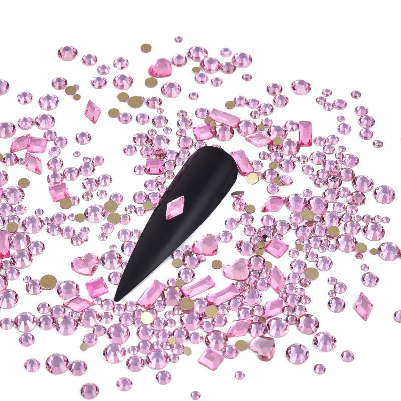New Arrivals - Special-shaped flat-bottomed glass rhinestones