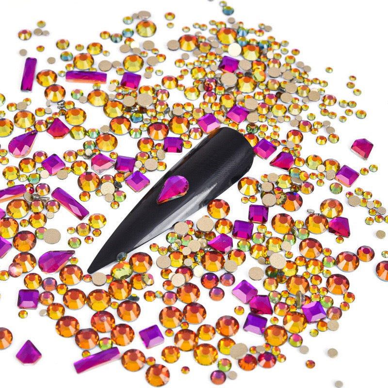 New Arrivals - Special-shaped flat-bottomed glass rhinestones