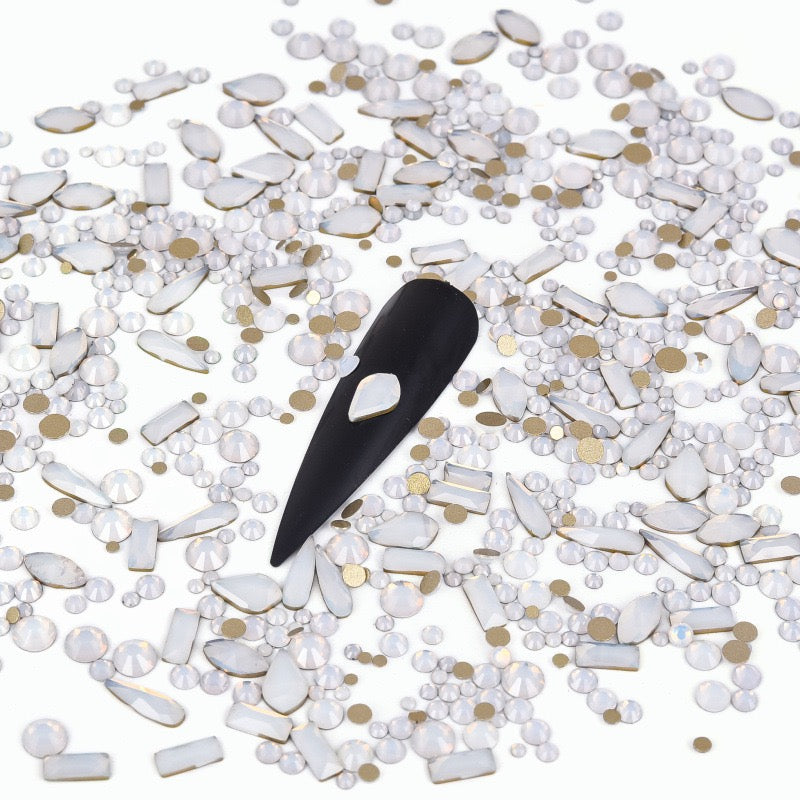 New Arrivals - Special-shaped flat-bottomed glass rhinestones