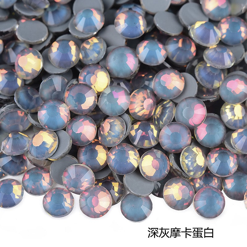 New Arrivals - Mocha protein glass rhinestones