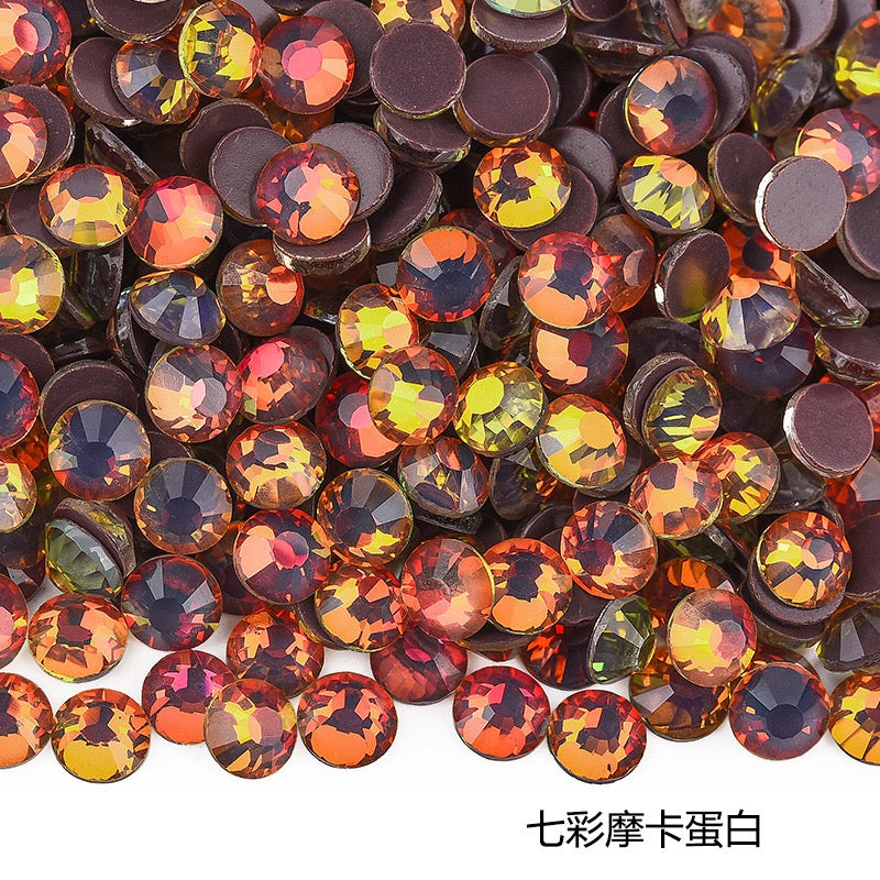 New Arrivals - Mocha protein glass rhinestones