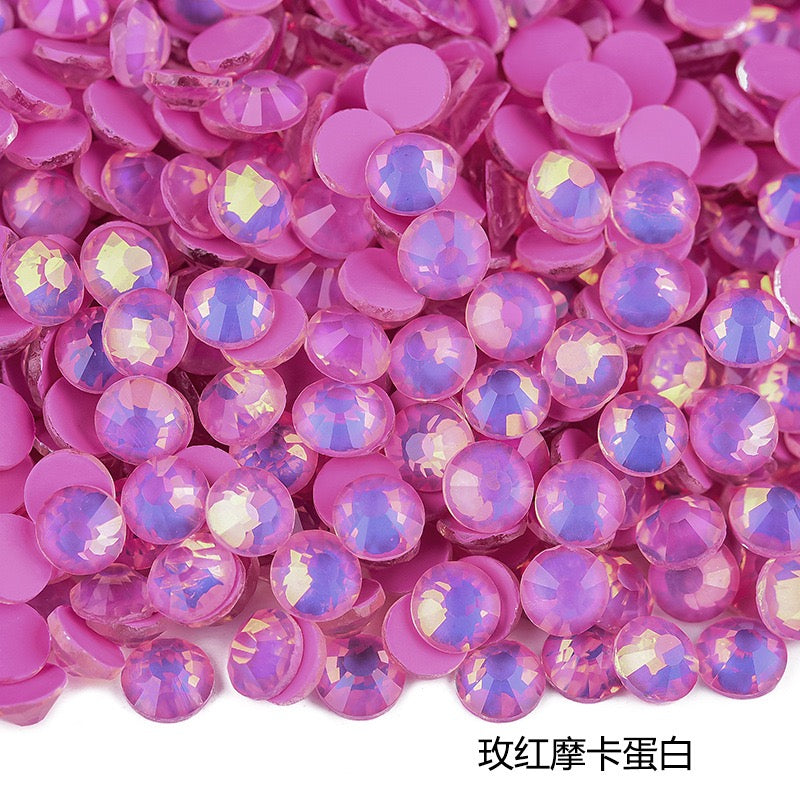 New Arrivals - Mocha protein glass rhinestones