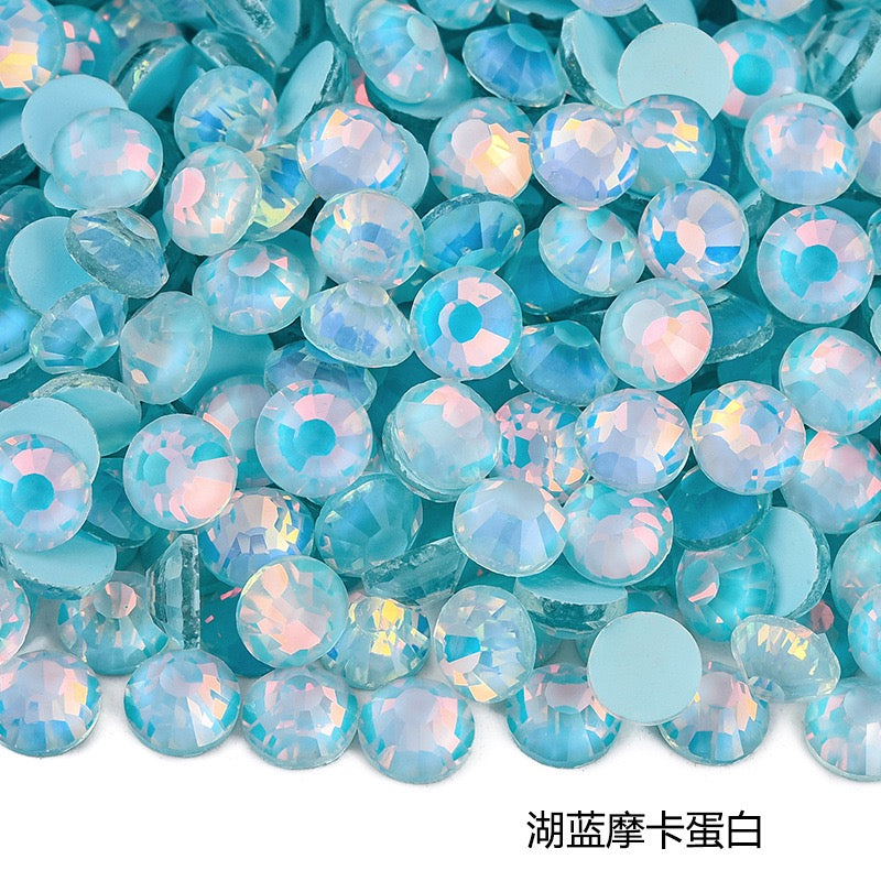 New Arrivals - Mocha protein glass rhinestones