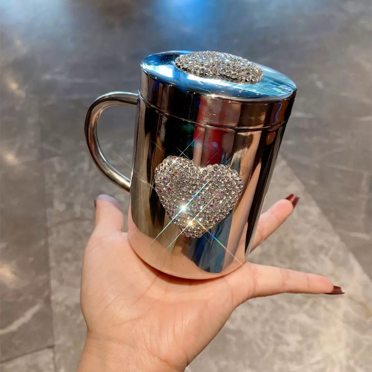 Stainless steel water cup