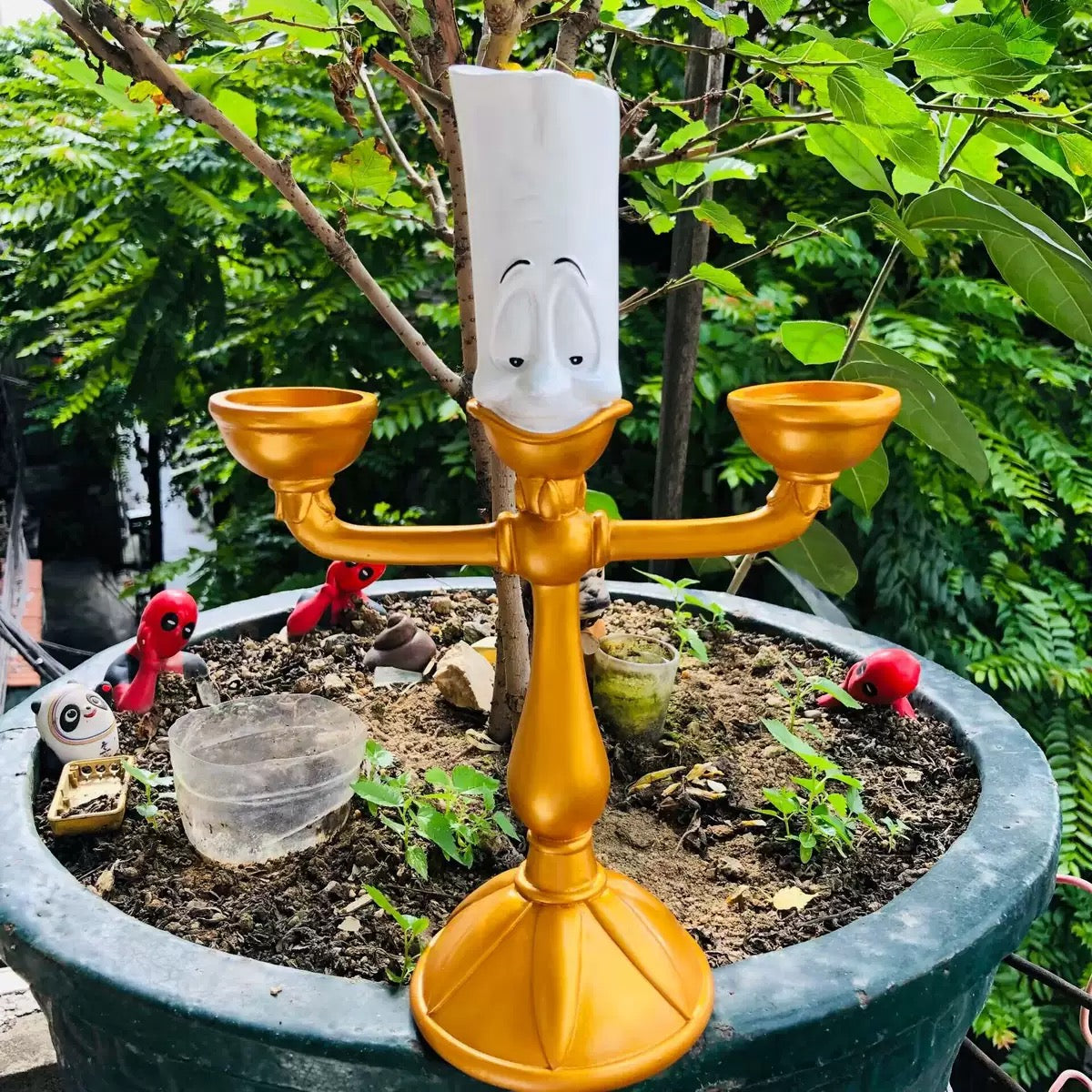 Beauty and The Beast Candle Holder
