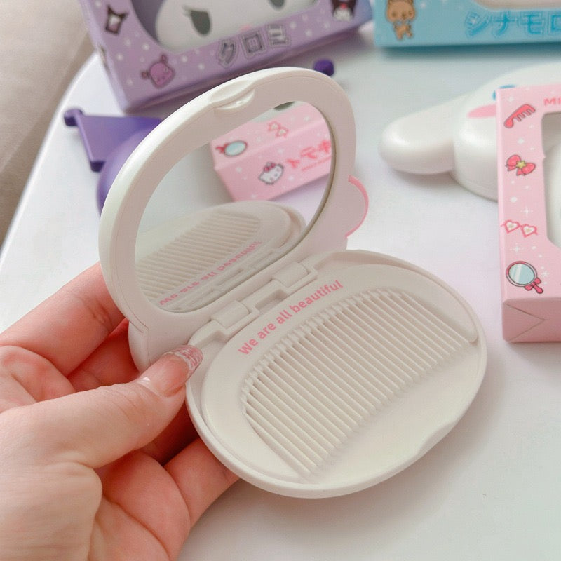 Keychain Folding Mirror