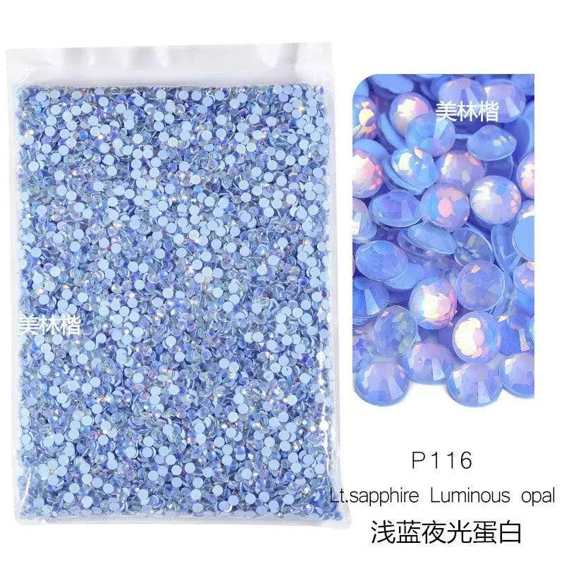 ( P72 - P131 ) Bulk Bag 14400pcs - Glass Rhinestones