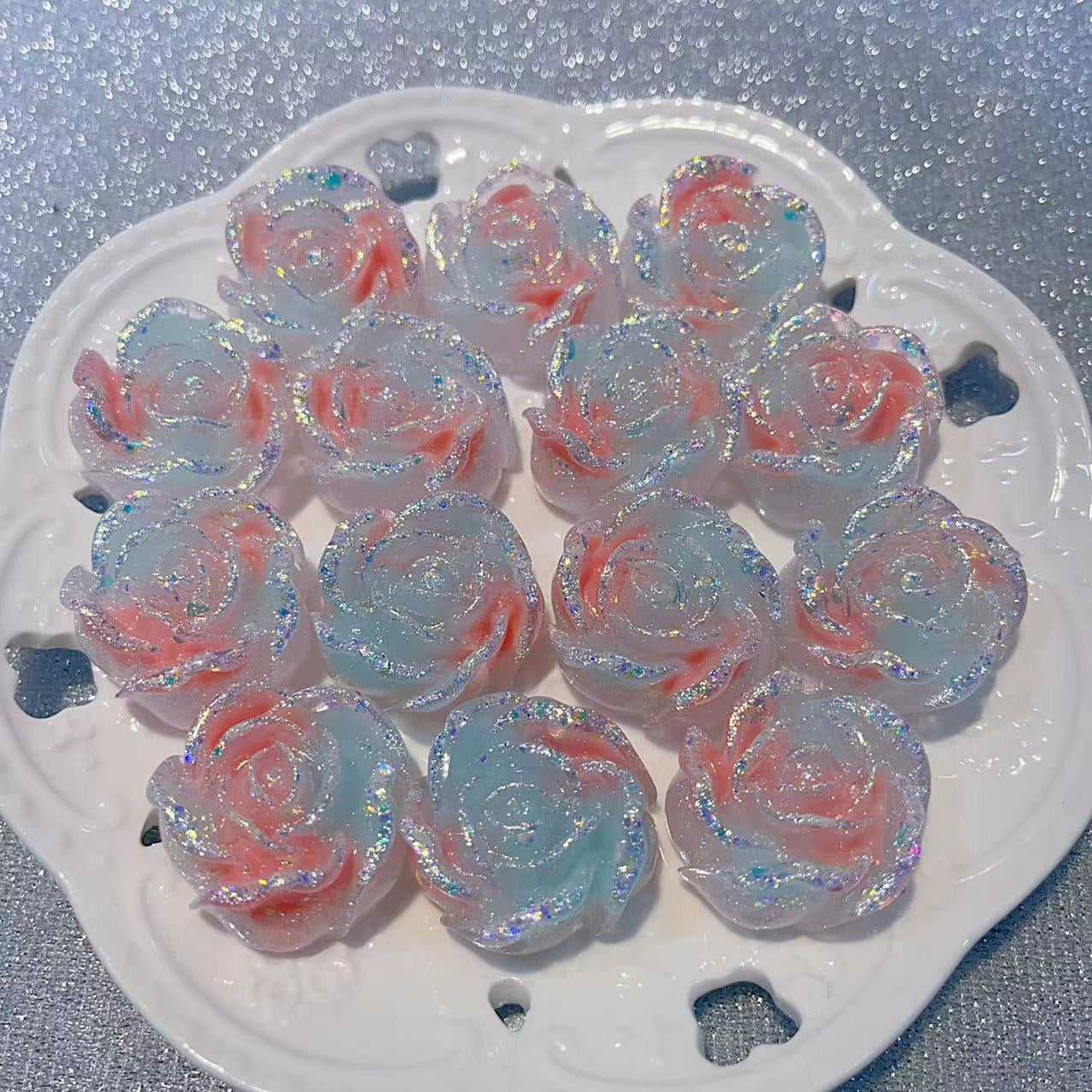 blink Luminous Rose Flower ( 35mm )