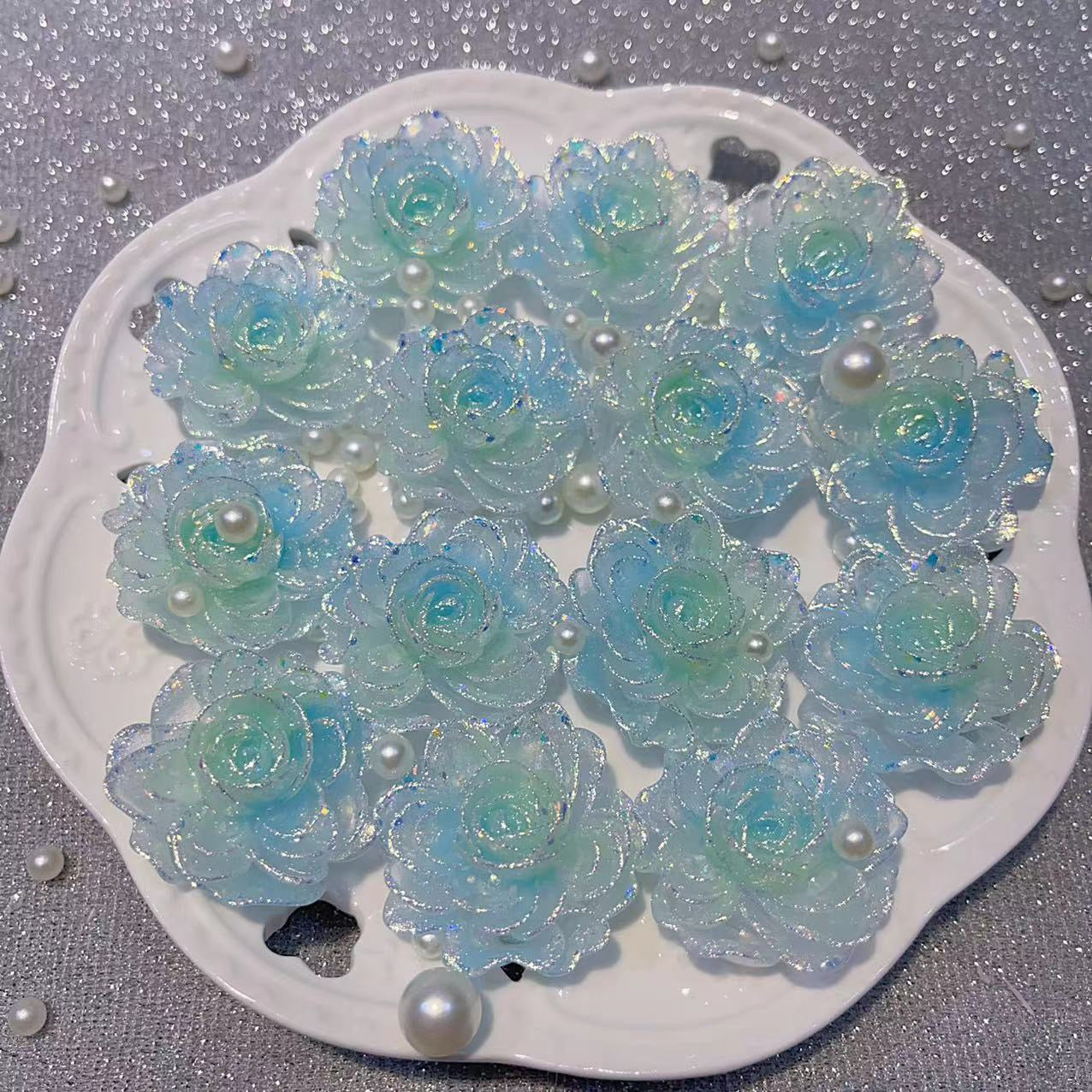 blink Luminous Rose Flower (36mm )