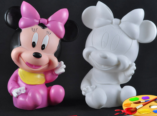 Mickey Money Bank ( White )
