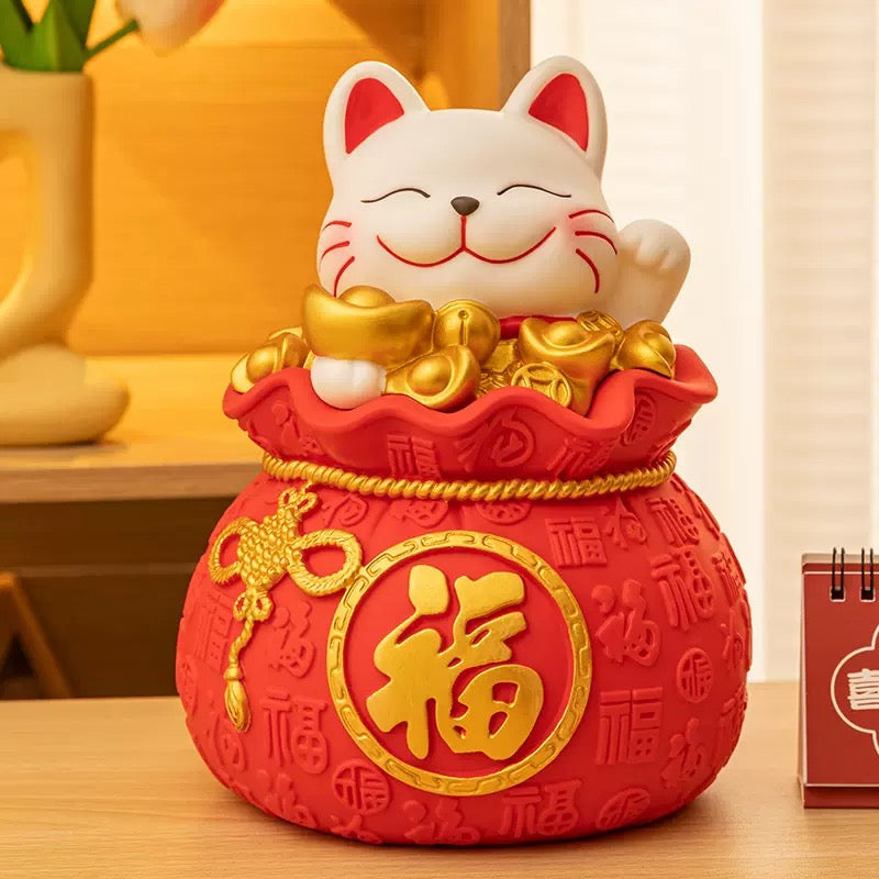 Lucky Cat Money Bank
