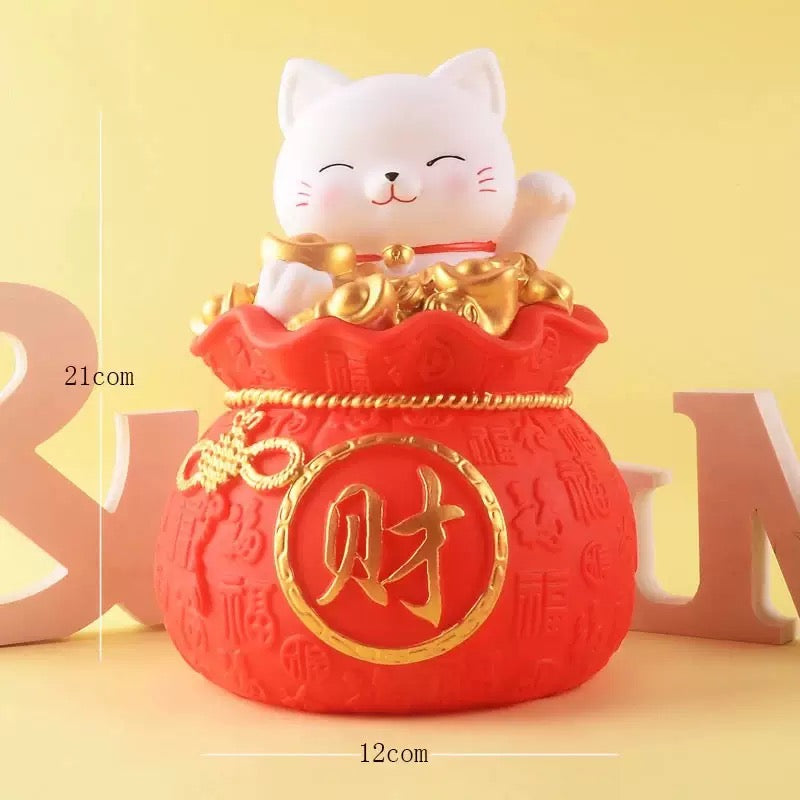 Lucky Cat Money Bank