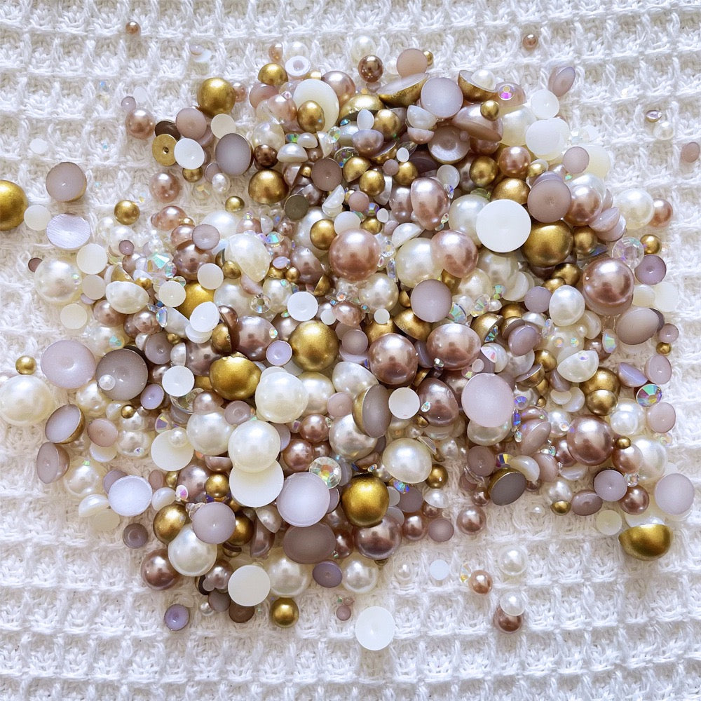 Mixed size pearl -30g