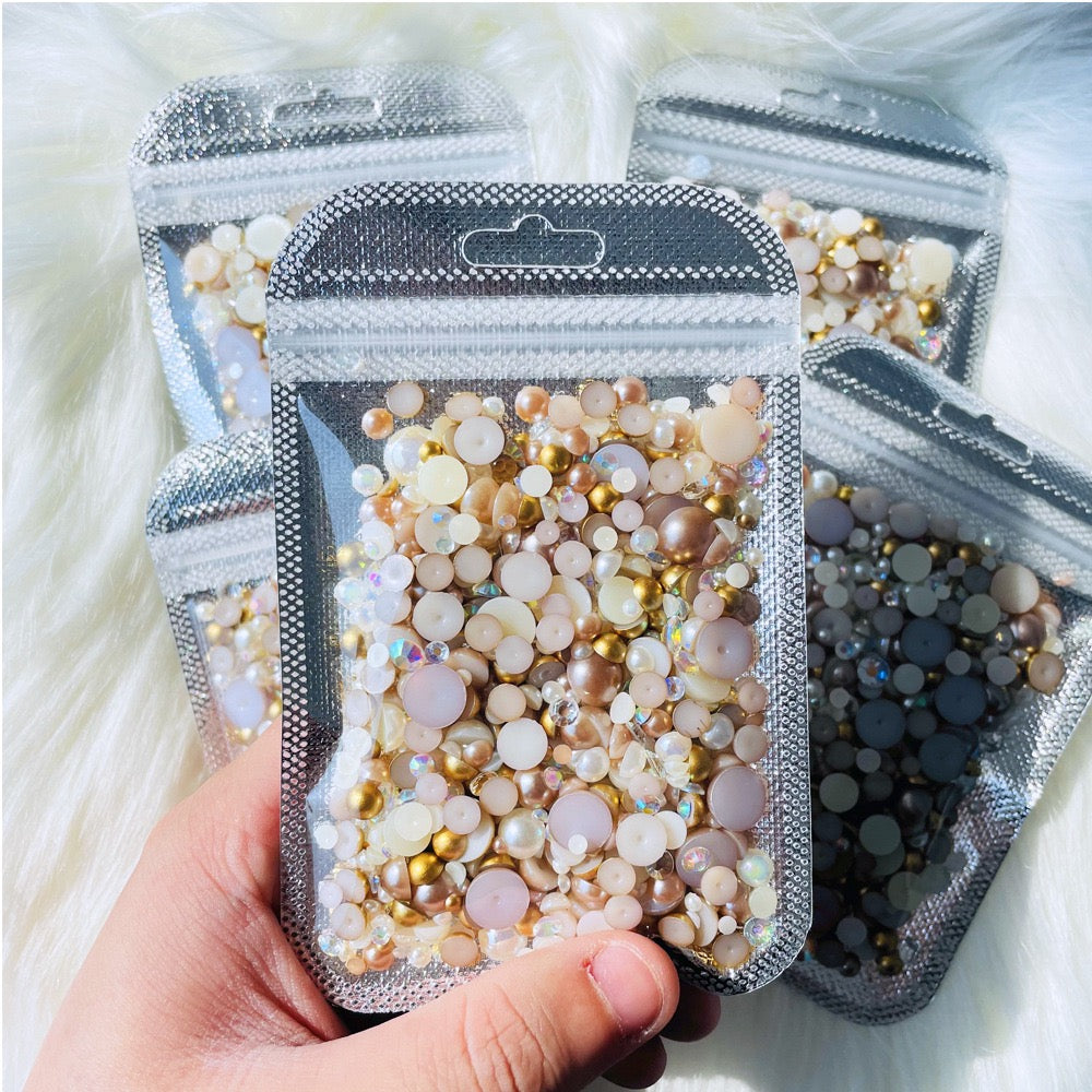 Mixed size pearl -30g