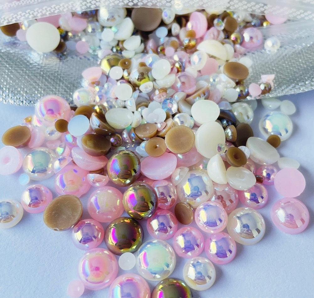 Mixed size pearl -30g