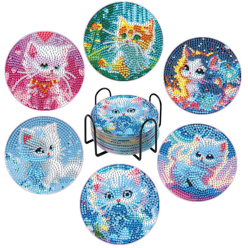 DIY Diamond Painting Coasters