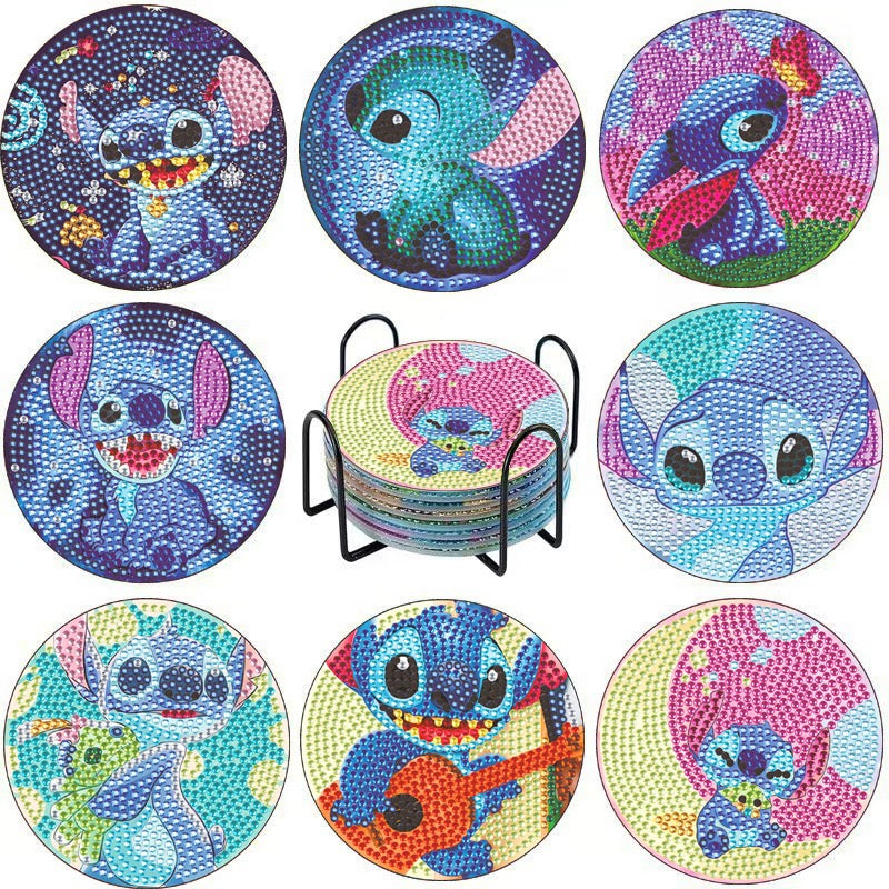 DIY Diamond Painting Coasters