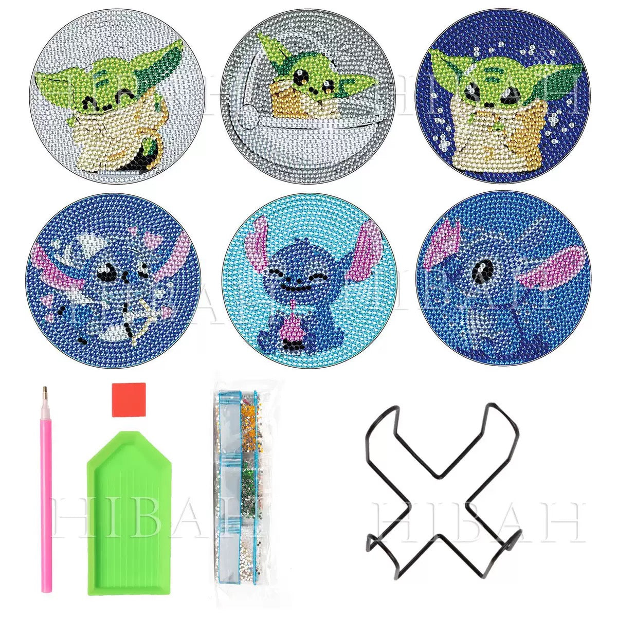 DIY Diamond Painting Coasters